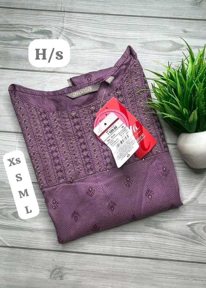 Elegant Lavender Kurta