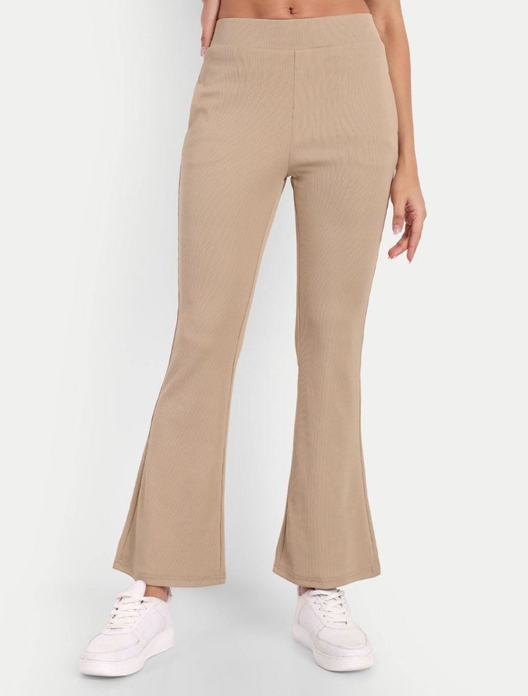 💥PRICE DROP—Like New Tan Textured Trousers