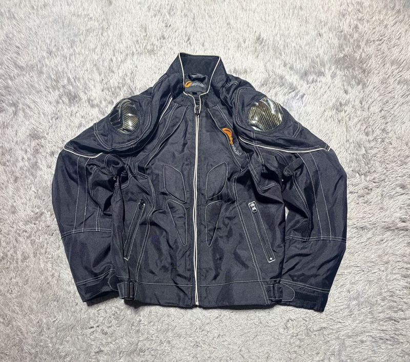 Men's Black Motorcycle Jacket
