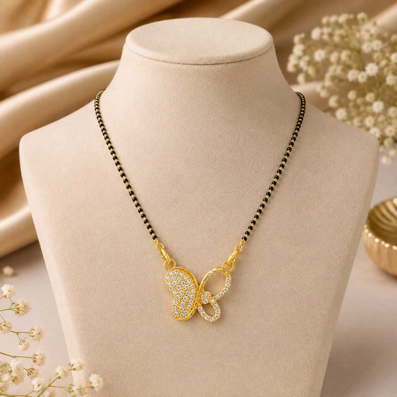 Designer Butterfly Mangalsutra