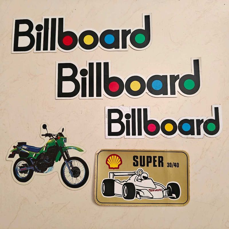 Vintage Sticker Collection