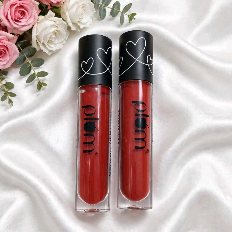Plum Matte Lipstick Duo 138 silly chilly