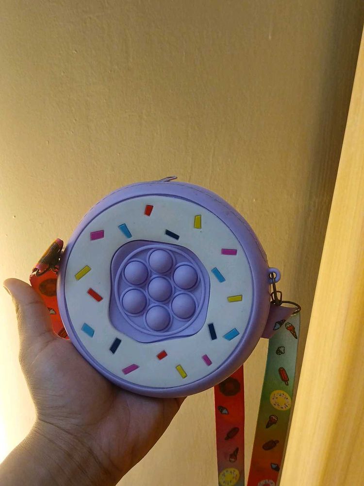 Donut Pop-It Crossbody Bag