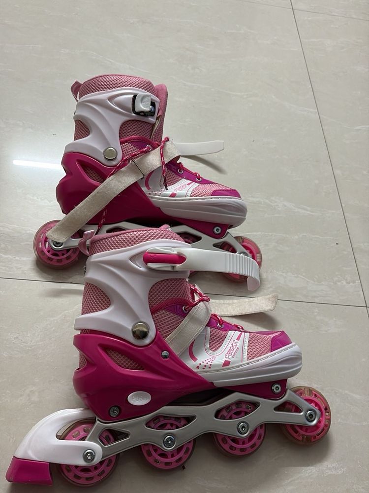 Pink Roller Skates