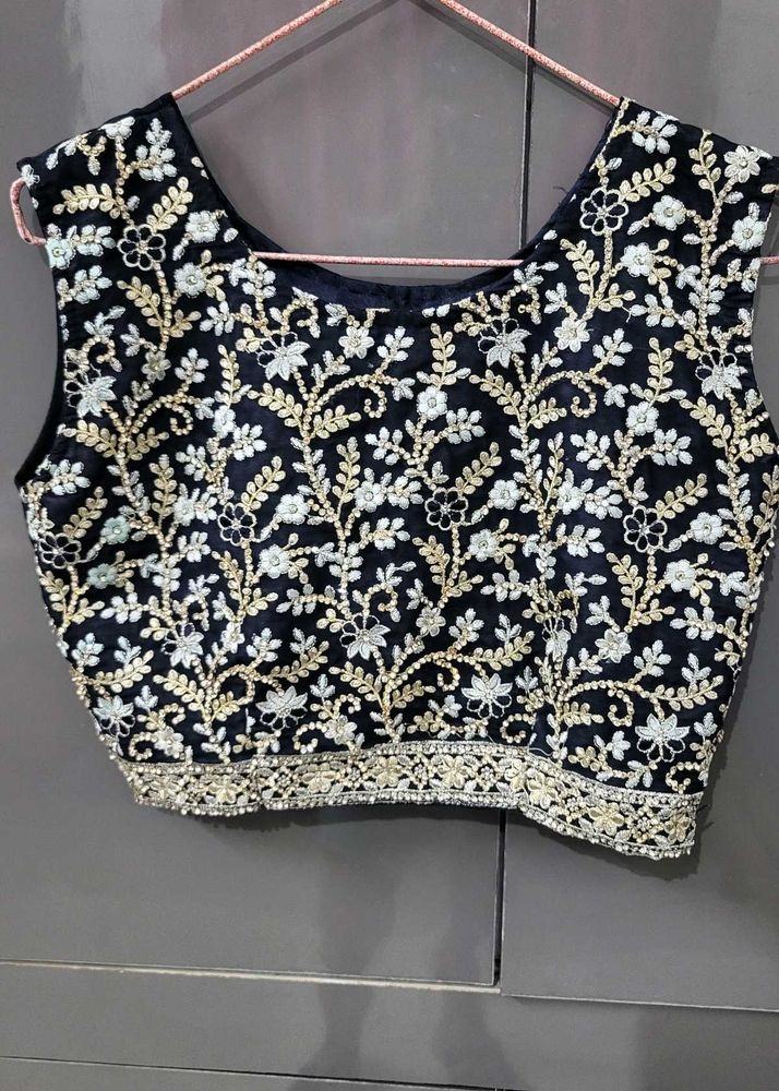 Embellished Ethnic Blouse, lehenga amd dupatta