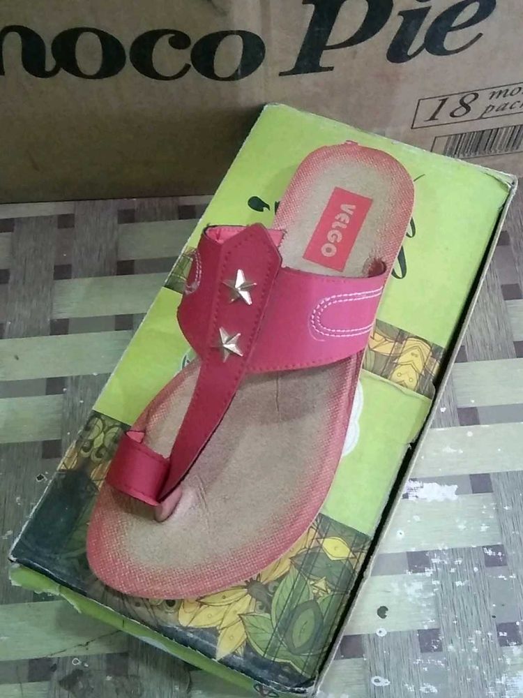 Cute Pink Star Sandals