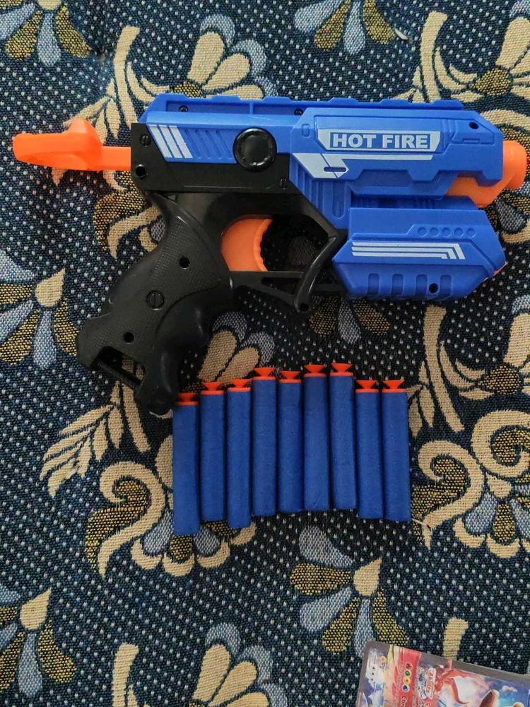 toy gun for kid's with 9 bullet