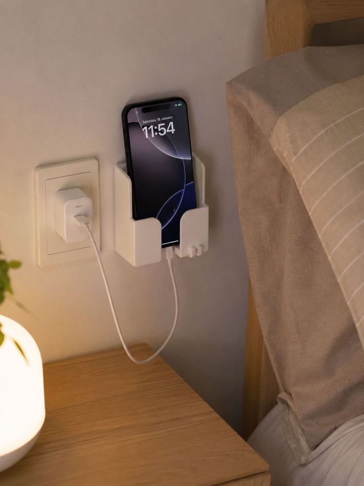 Wall Mount Phone Holder