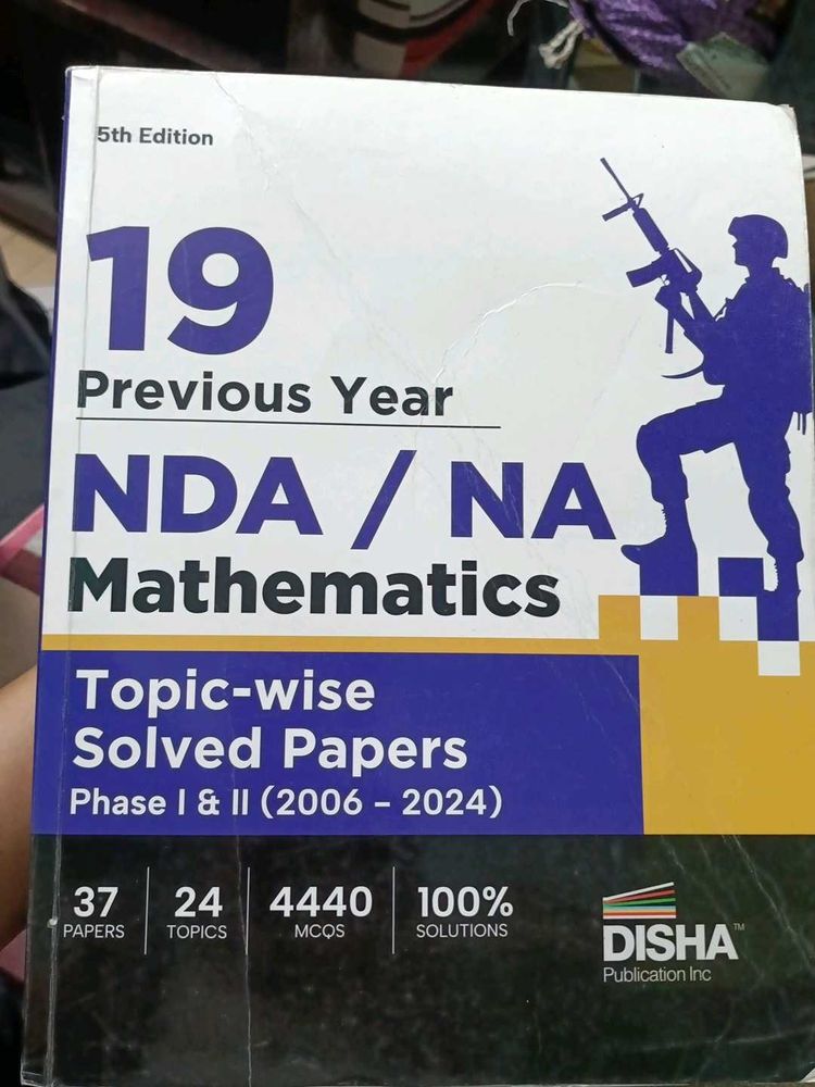 NDA/NA Mathematics Previous Year Solved Papers