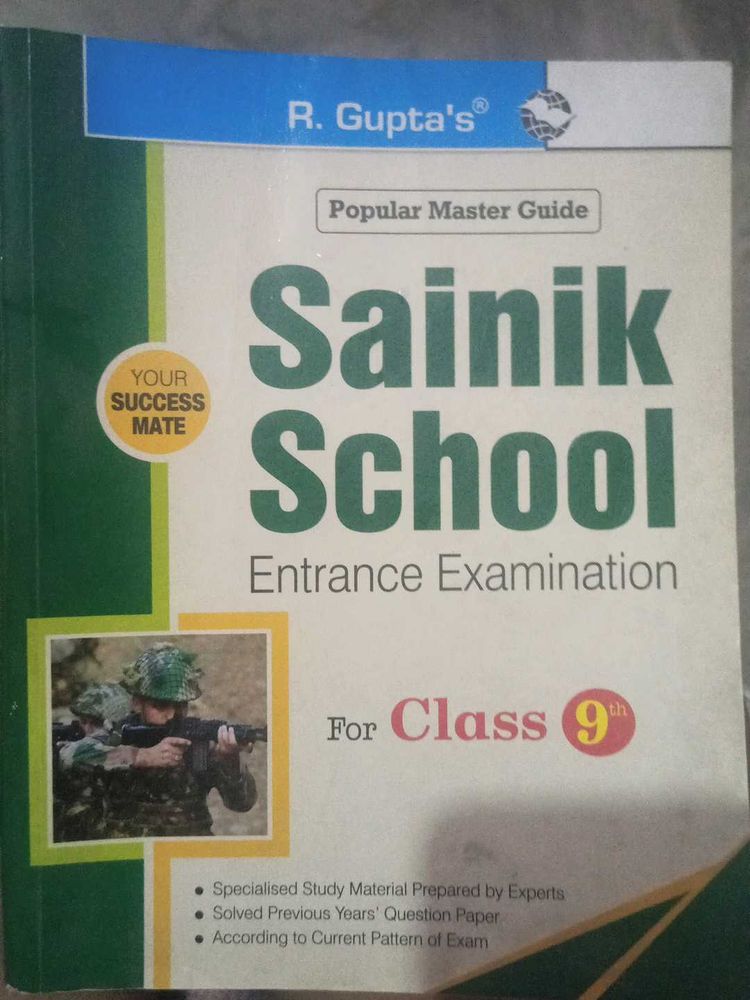 Sainik School Entrance Exam Guide