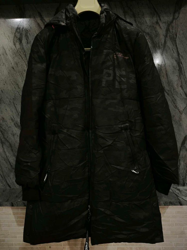 Men's Camouflage Puffer Jacket