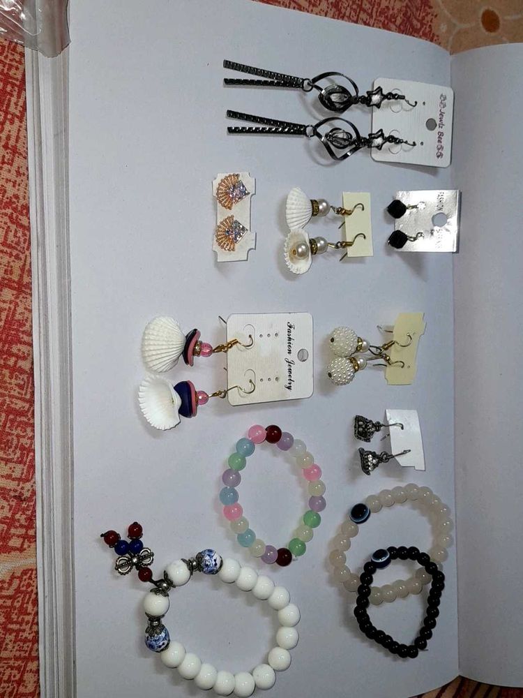 Bracelets And Earrings