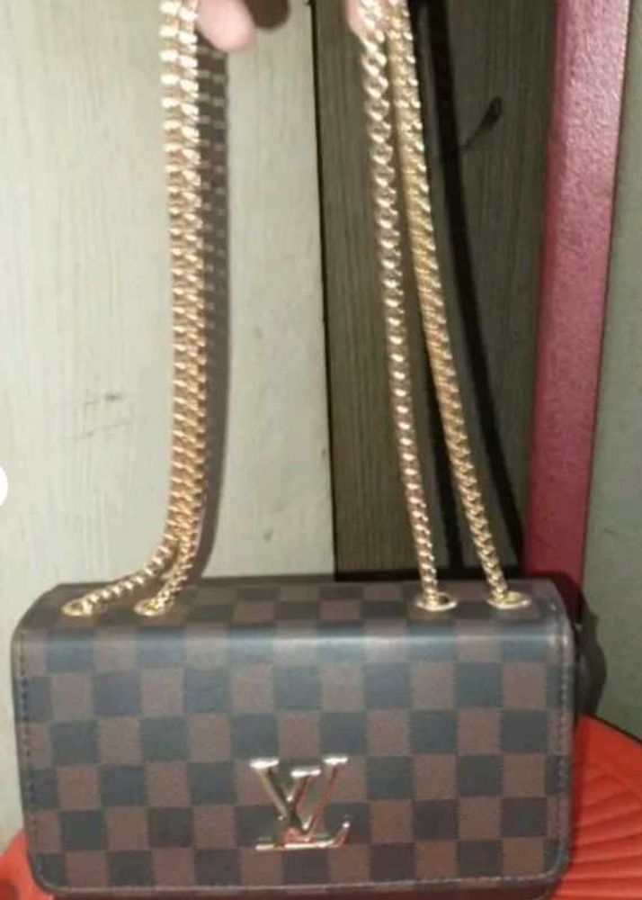 Checkered Crossbody Bag
