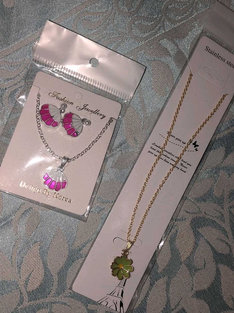 2 Charming Necklace Duo