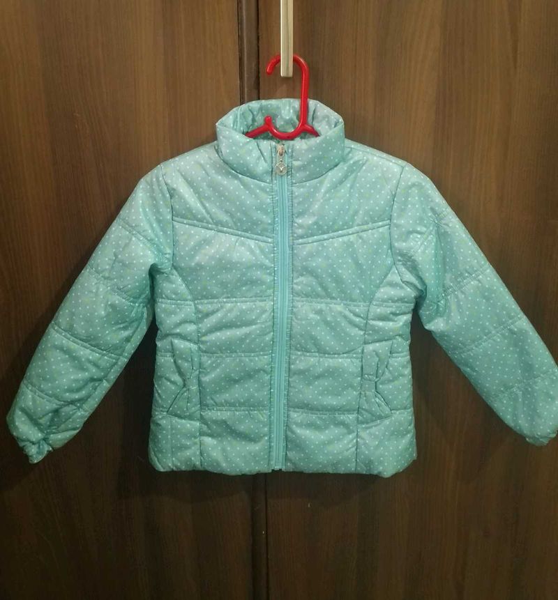Cute Polka Dot Puffer Jacket