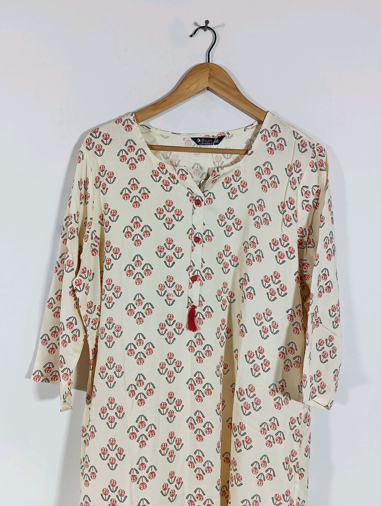 Brige Printed Casual Kurta (Women)