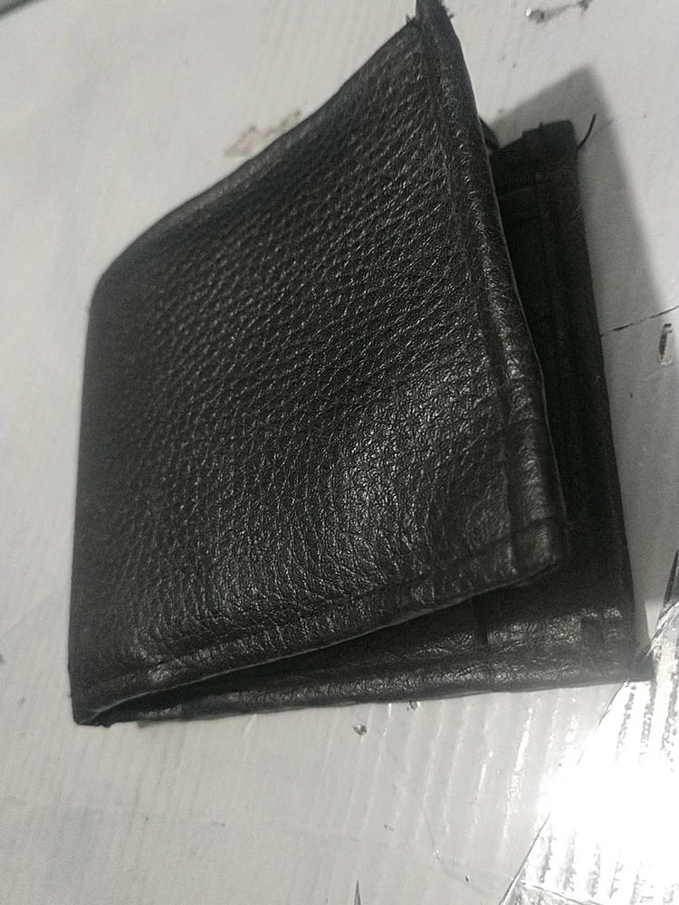 Classic Black Leather Wallet