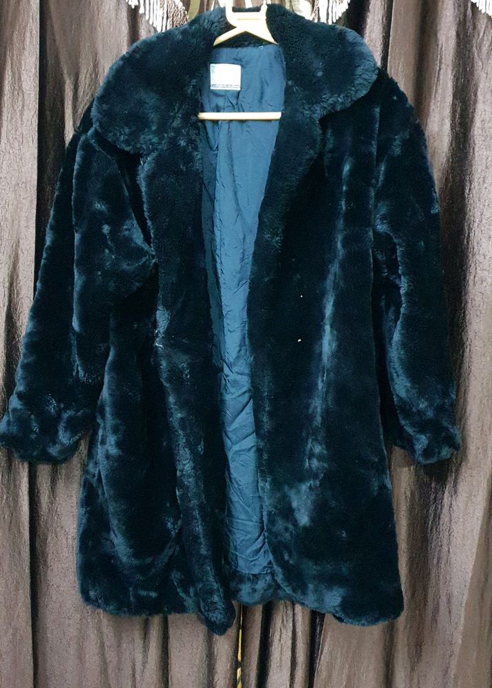 Long Faux Coat For Women