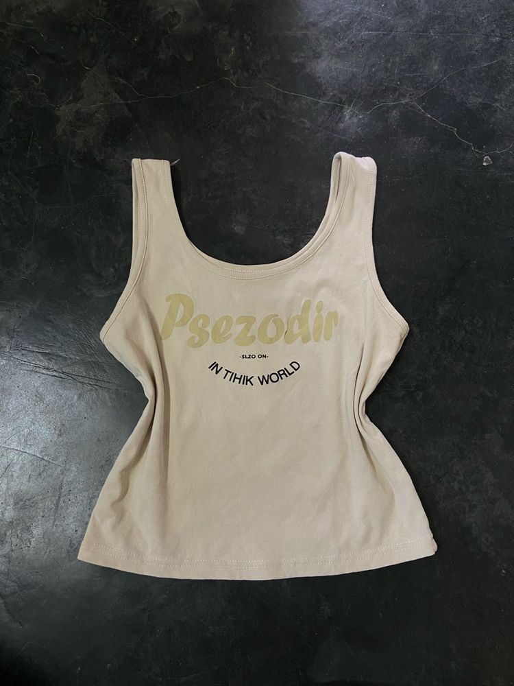 Graphic Print Tank Top