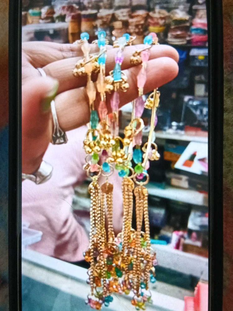 Women Branded bangle Earrings