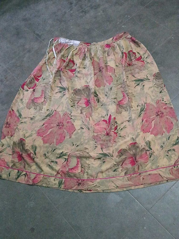 Flowy Floral Print lehenga dress