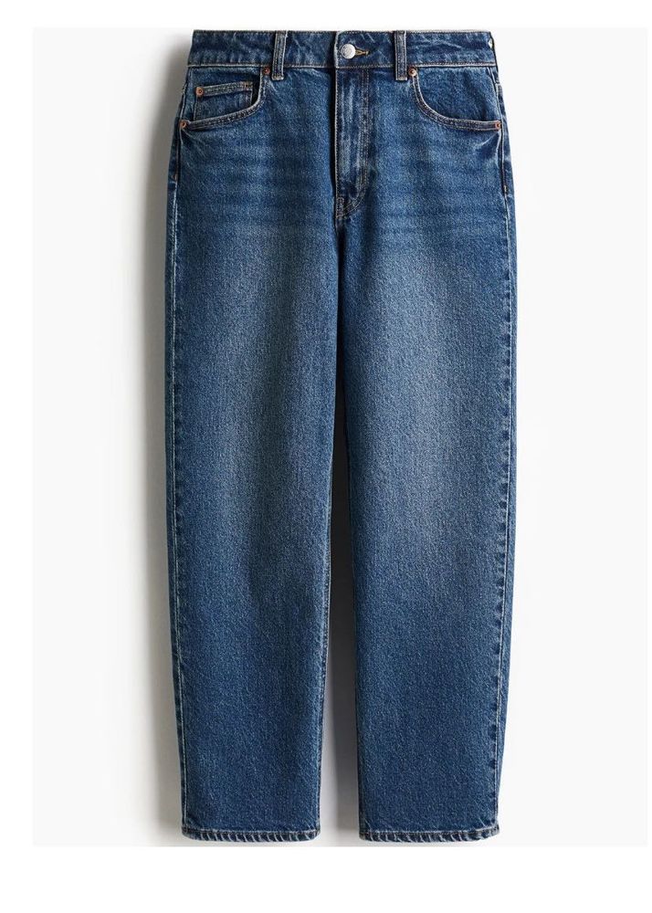 H&amp;M Dark Blue Mom Jeans