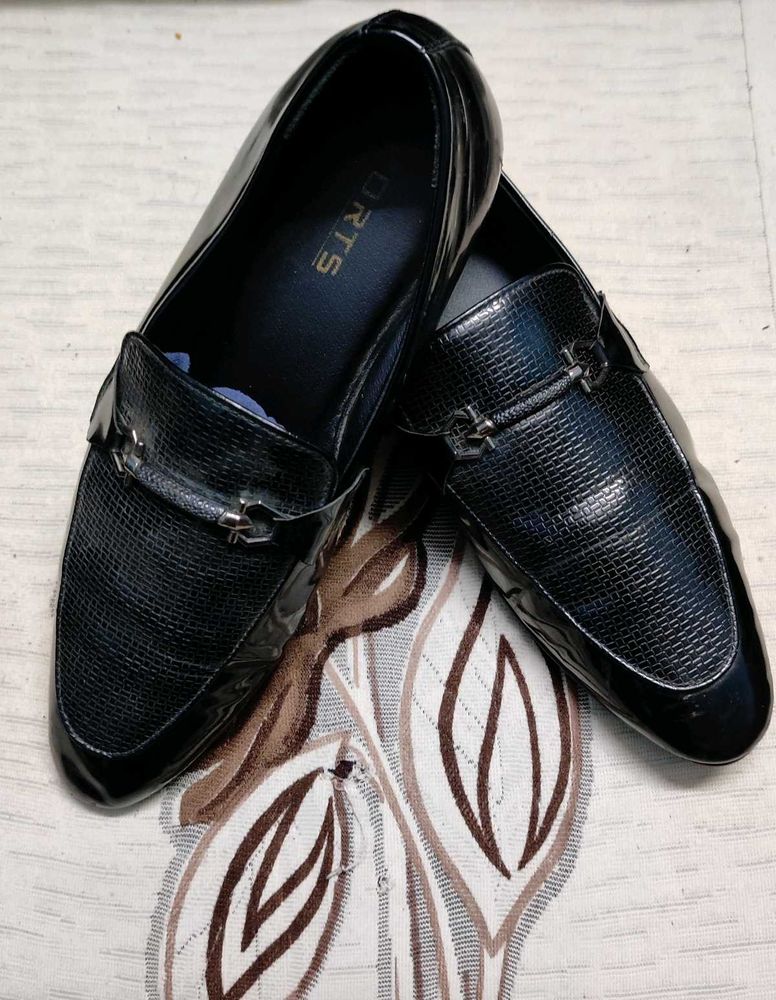 Men's Black Loafer Shoes