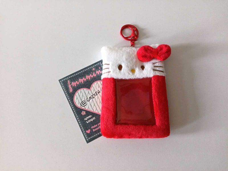 Hello Kitty Plush Photocard Holder
