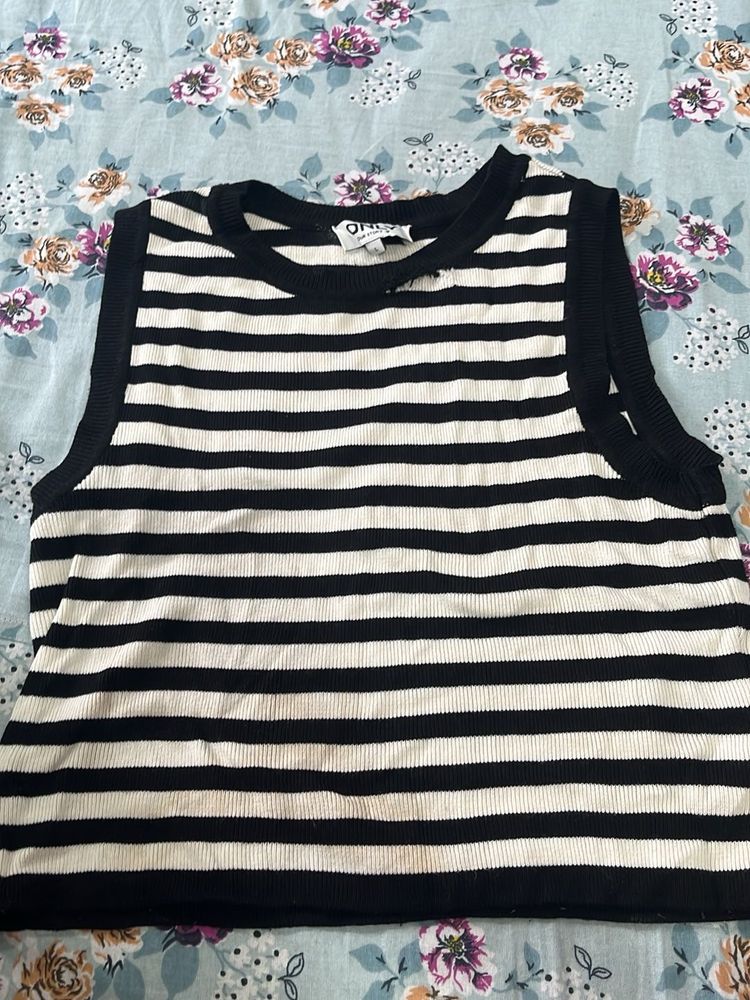 stripped tank top