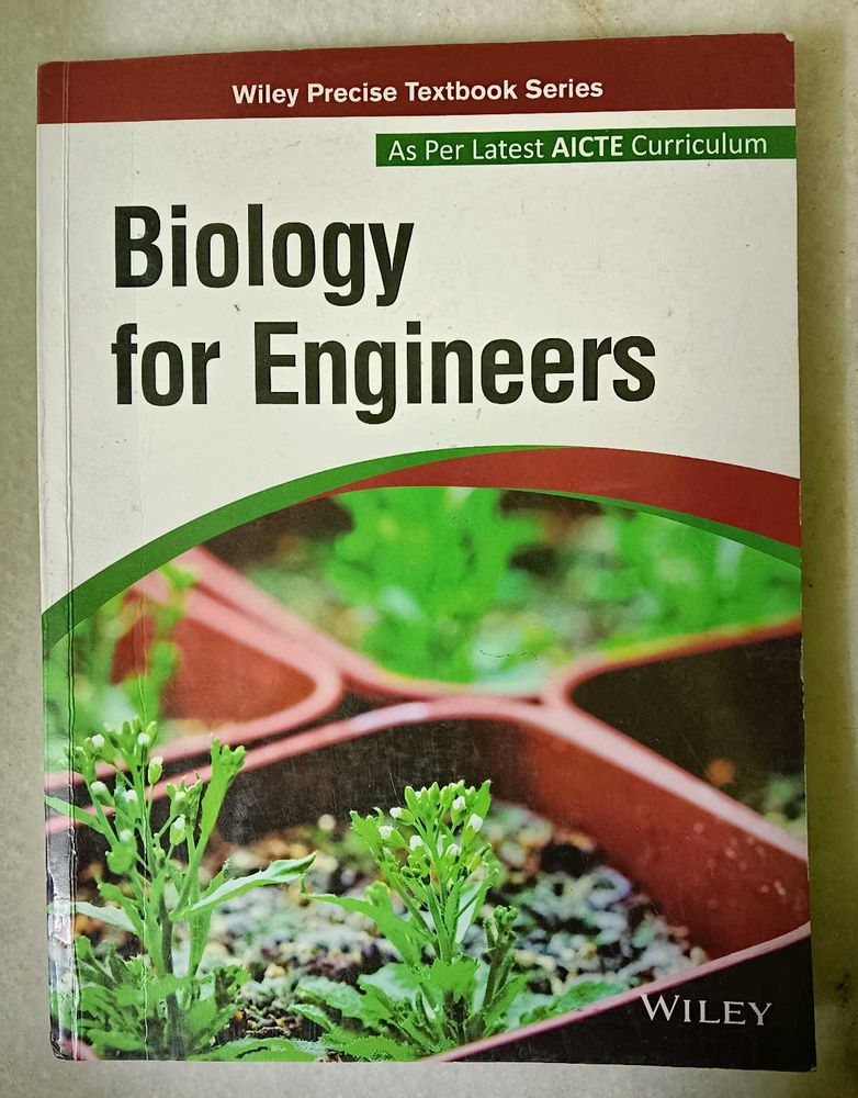 Biology for Engineers - Wiley Textbook