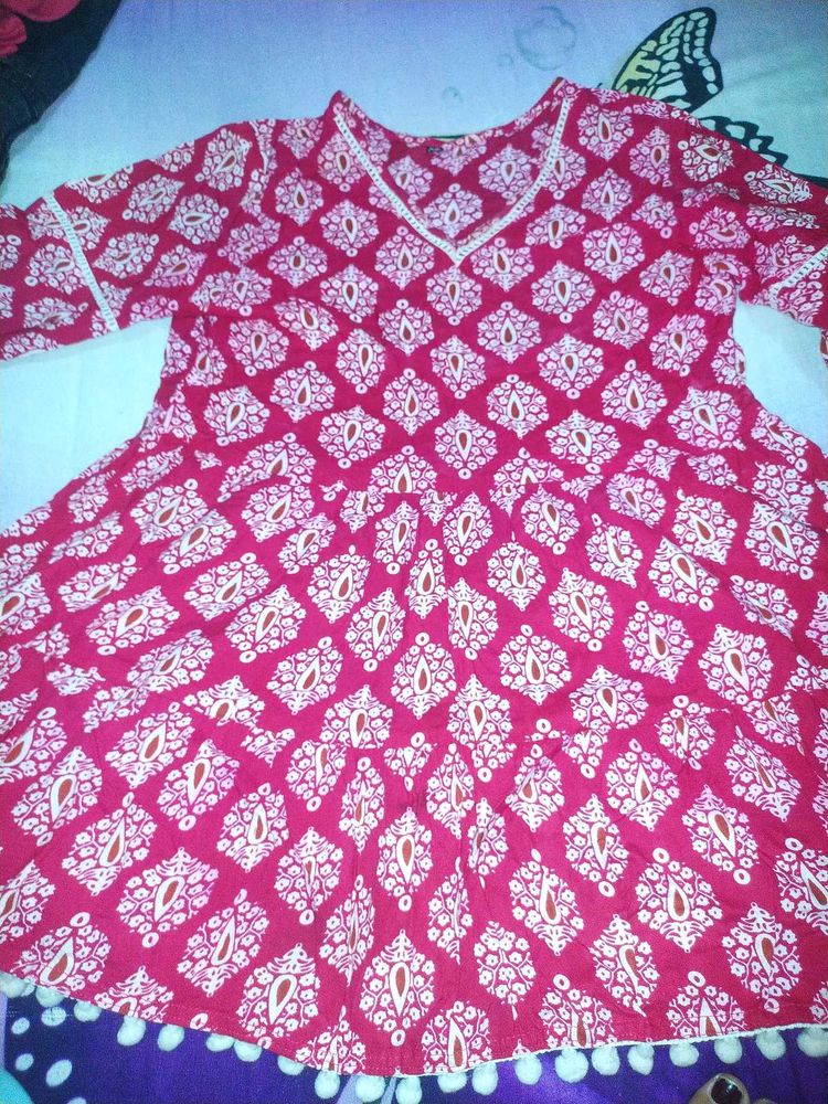 Beautiful Pink Kurta