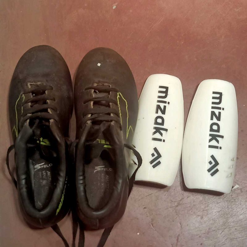 kid's Soccer Cleats &amp; Shin Guards