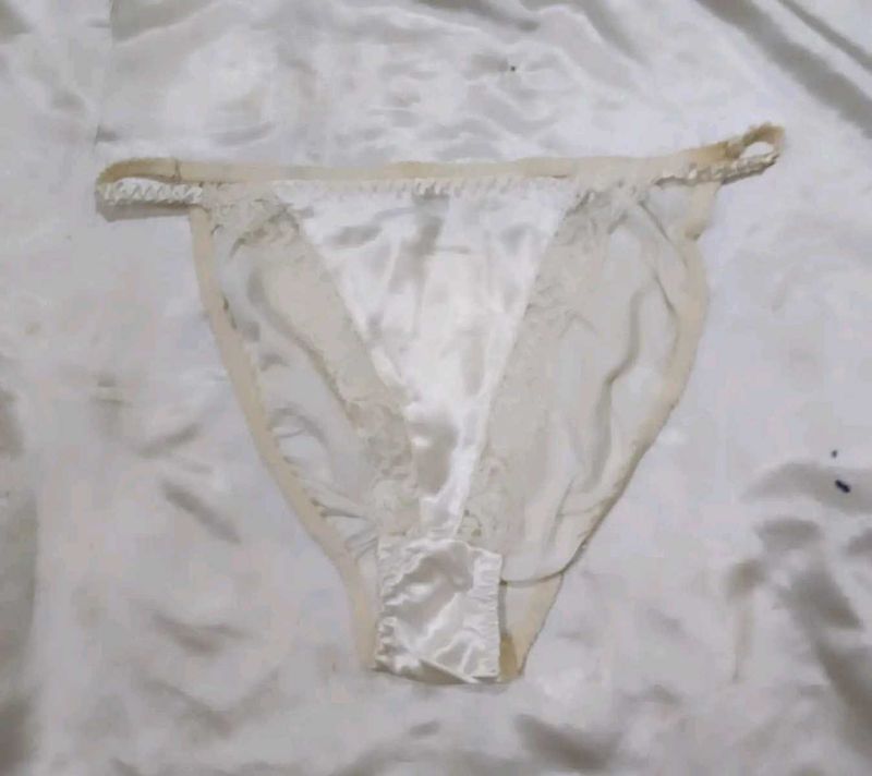 Sexy Satin Lace  Briefs