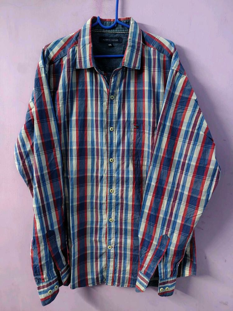 Tommy Hilfiger Plaid Button-Down Shirt
