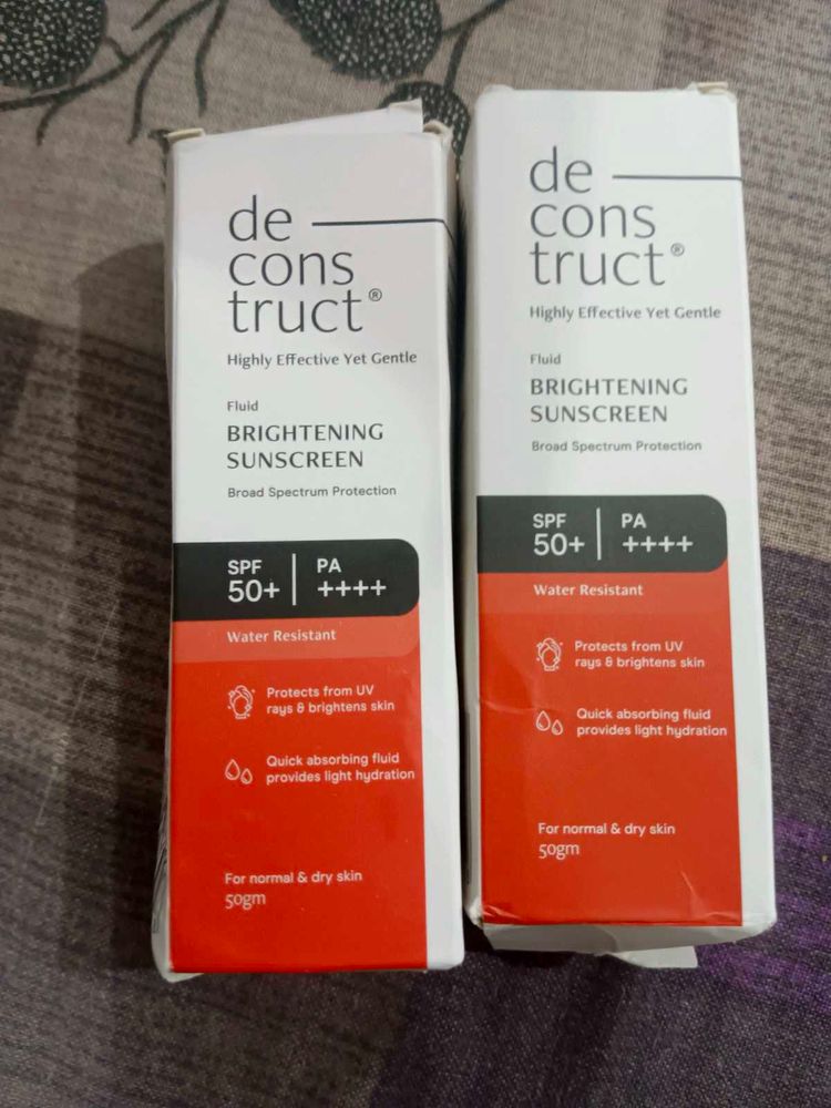 Deconstruct Brightening Sunscreen SPF 50+