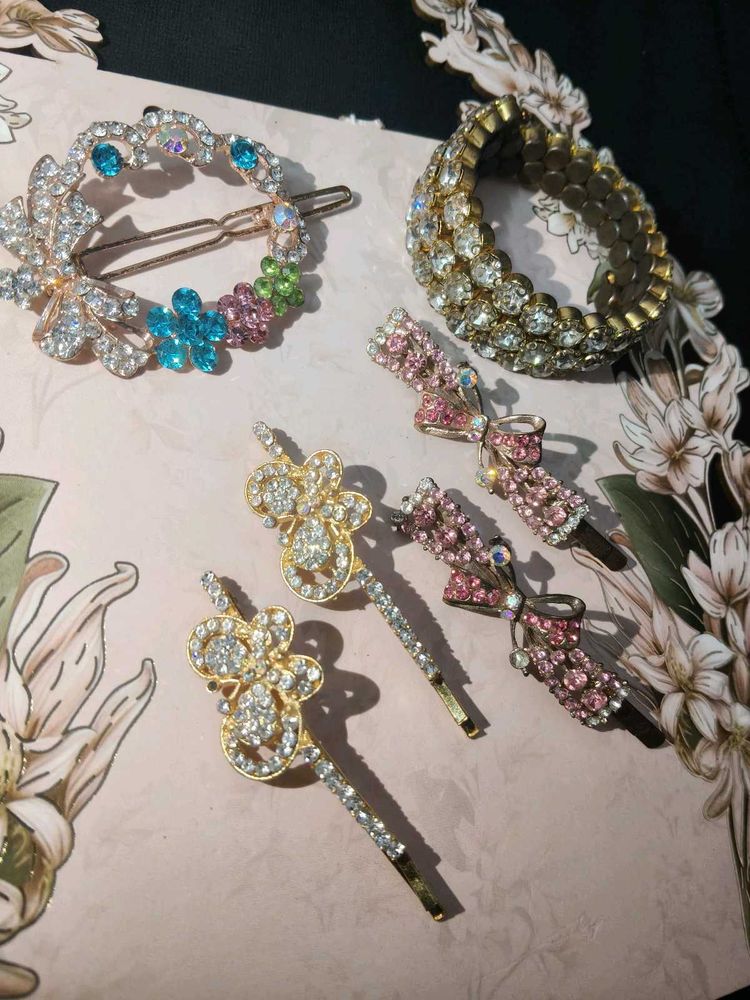 Sparkly Hair Accessories Bundle