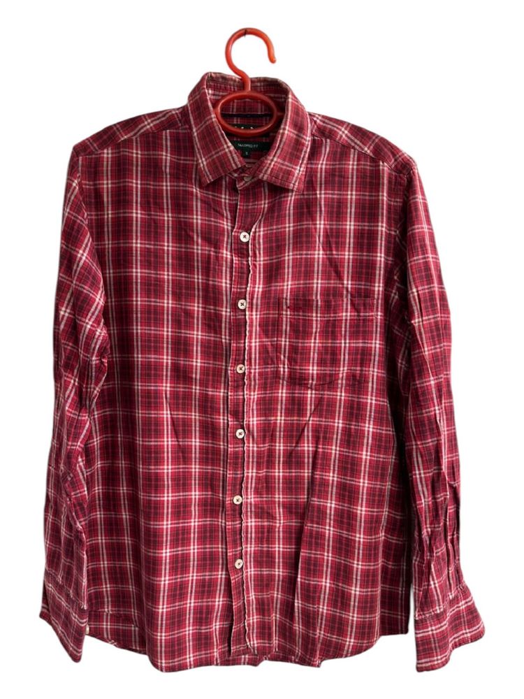 Men's Plaid Long Sleeve Shirt