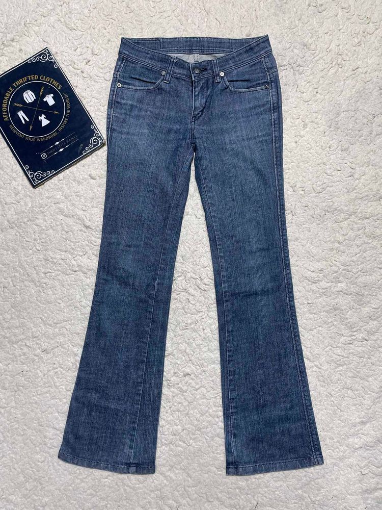 Women's Blue Flare Jeans