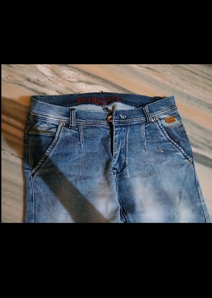 Men Jeans, 32 Size, Branded Jeans, Blue Denim