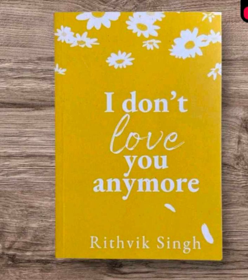 I Don't Love You Anymore Book