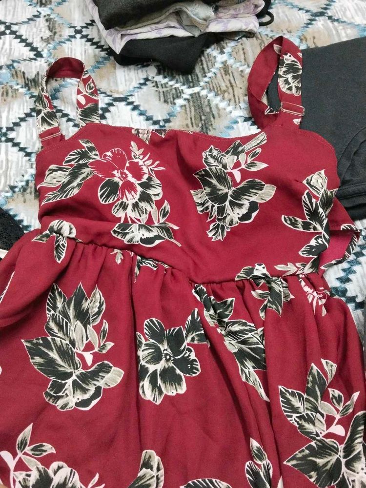 Chic Floral Print Sundress