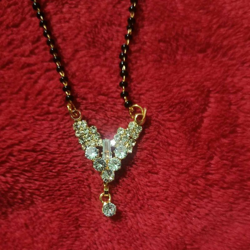 Stunning CZ Mangalsutra Necklace