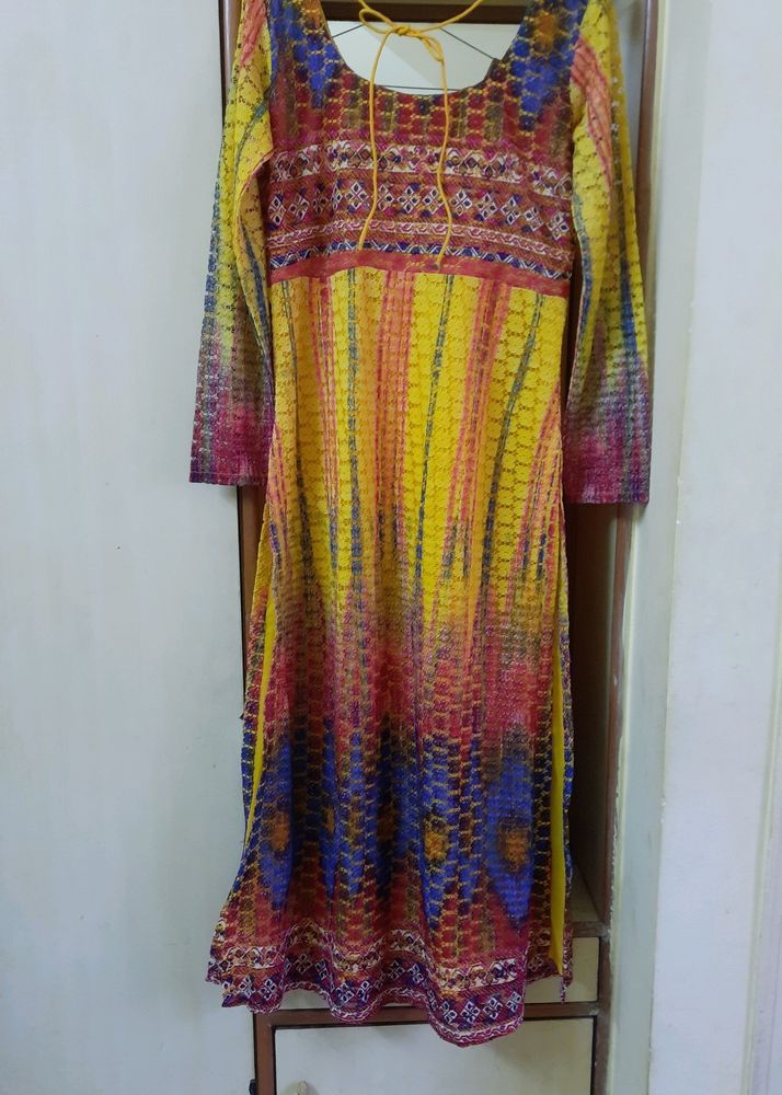Gorgeous Colorful Long Kurti
