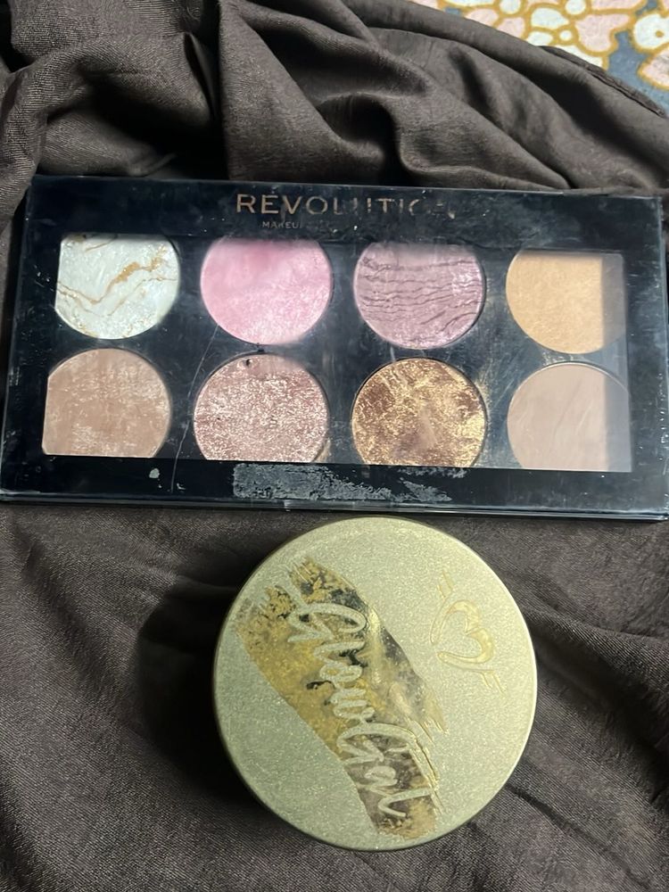 Revolution Makeup Palette &amp; Compact Powder