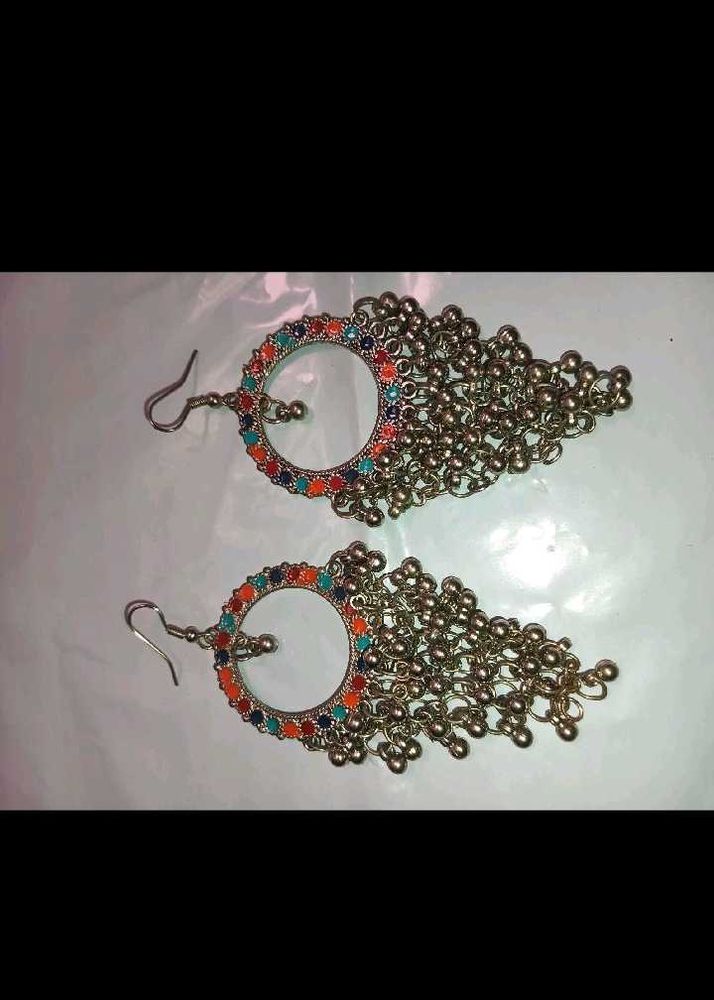 Exquisite Indian Jhumka Earrings Set of 5
