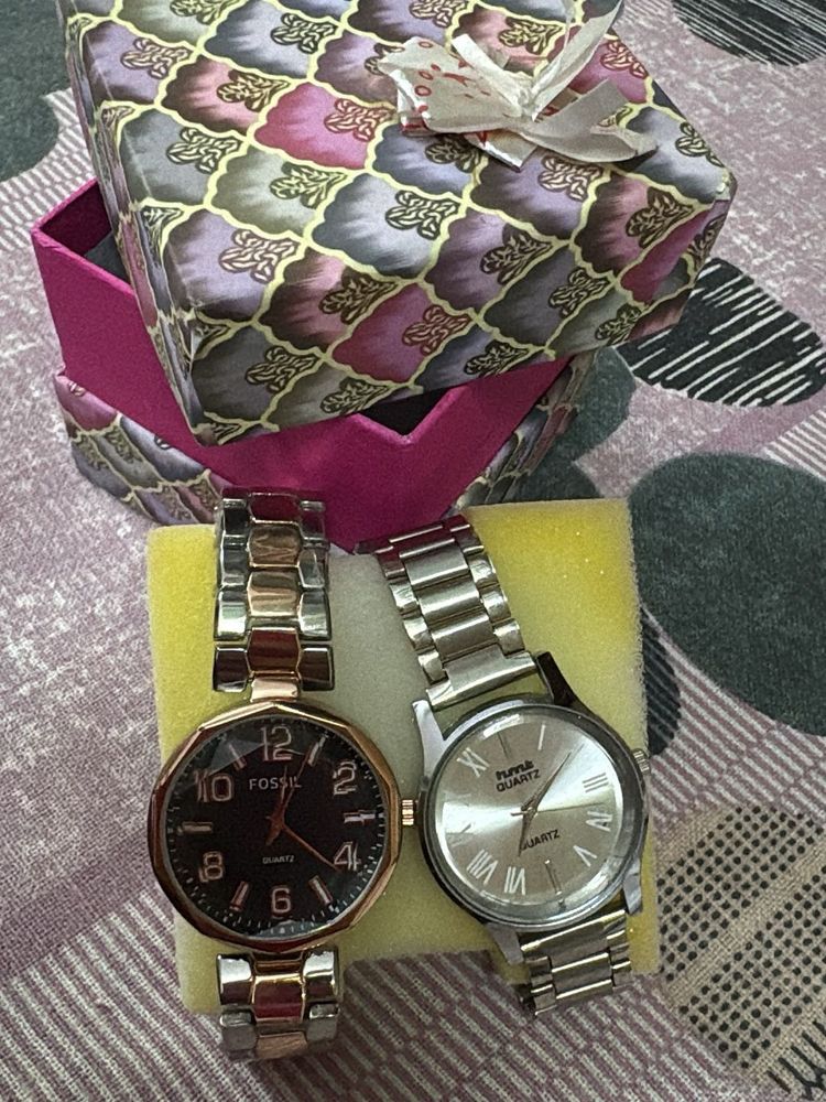 Fossil &amp; Tuve Quartz Watches