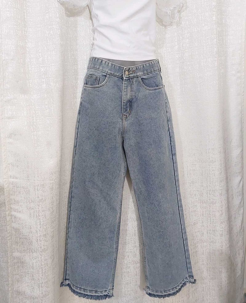 Wide-Leg Denim