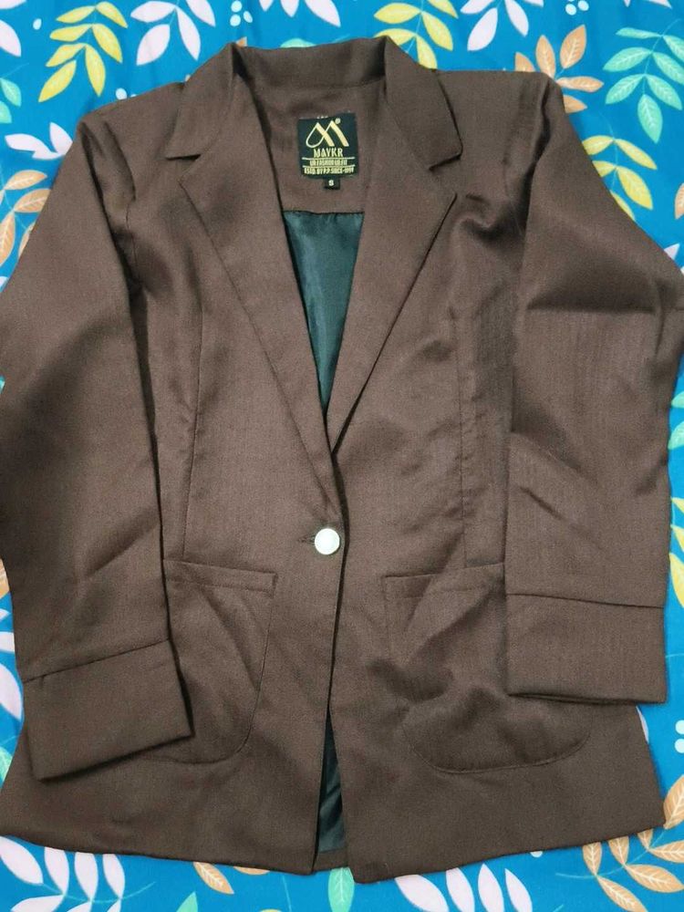 Classic Brown Blazer