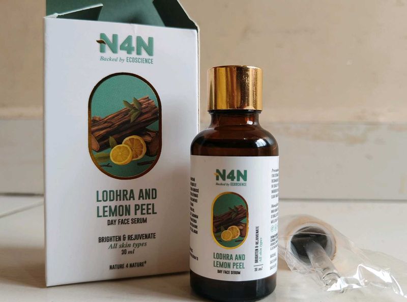 N4N Lodhra &amp; Lemon Peel Face Serum