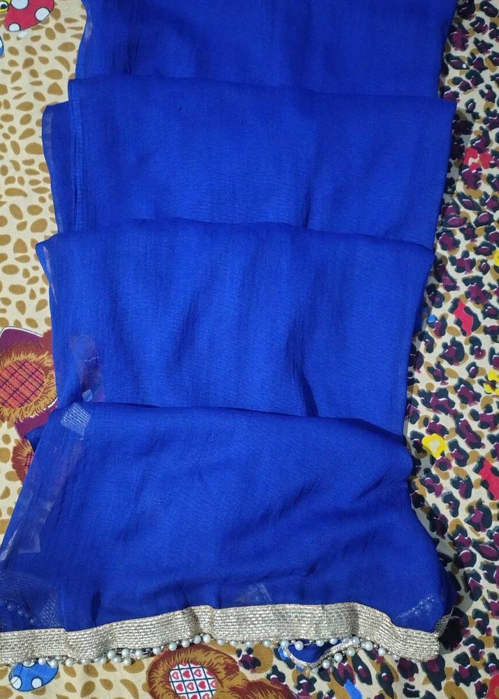 Navy blue 💙 dupatta for women